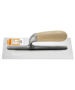 KAPRIOL Frattone americano 12x28 cm con manico in legno per intonaco