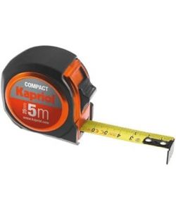 KAPRIOL Flessometro Compact 5m x 25mm ABS Nylon per Fai-da-Te