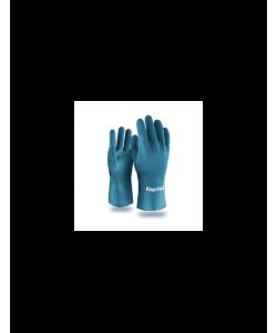 Kapriol Guanti da Lavoro Blu in Lattice e Cotone - Confezione 12 Paia
