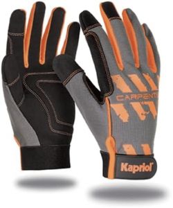 Kapriol Guanti Carpenter Evo 09 in Cotone Taglia Unica Standard Lavabili