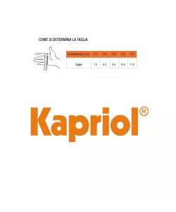 Kapriol Guanti da Lavoro Basic Touch Taglia 11 Nitrile Poliestere
