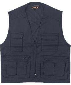 Kapriol Gilet Multitasche Blu XL per Lavoro Unisex Funzionale e Leggero