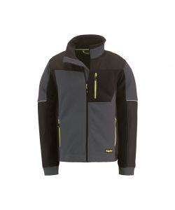 Kapriol Felpa Kavir Pile da Lavoro con Zip - Grigio - Taglia XL