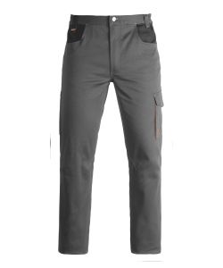 Kapriol Pantalone da Lavoro Elasticizzato Grigio Taglia M Resistente