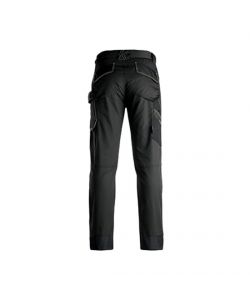 Pantaloni Slick da lavoro nero S