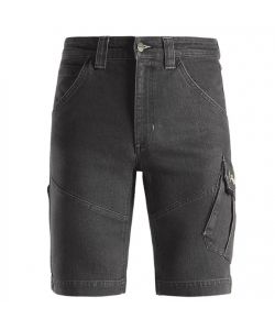 KAPRIOL Pantalone Corto Jeans Grigio Elasticizzato Taglia M con Tasche