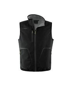 KAPRIOL Gilet Tech Nero/Silver M Idrorepellente Antivento per Lavoro