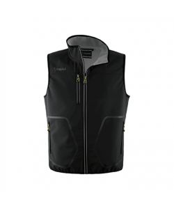 Kapriol Gilet Tech da Lavoro in Tessuto Tecnico Nero Antivento TG.L