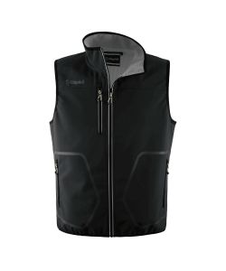 Kapriol Gilet Tecnico Black/Silver XL - Impermeabile e Traspirante