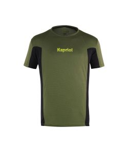 Kapriol T-Shirt da Lavoro Tecnica Quick Dry Traspirante Verde - TG.S