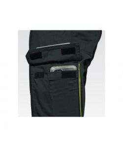 Kapriol Kit Pantalone e Felpa da Lavoro Nero - Caldo e Resistente  - M