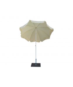 Ombrellone Novara in Poliestere Ecrù - 8 Stecche - 200x215 cm