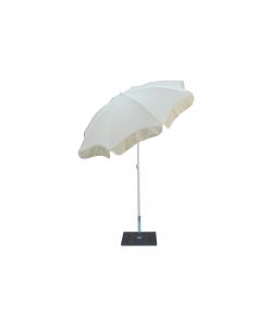 Ombrellone Novara in Poliestere Ecrù - 8 Stecche - 200x215 cm