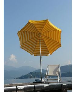 Maffei Ombrellone Spiaggia Venezia - Giallo -  200 cm