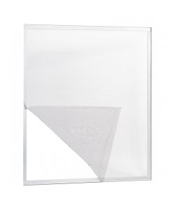 Zanzariera Adesiva Poliestere Bianco - 150x180 cm
