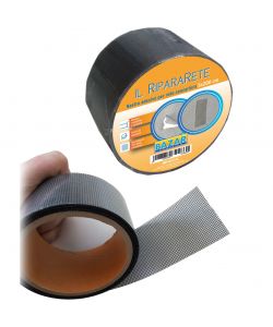 IRS Nastro Riparazione Zanzariere Grigio 5x200 cm in Fibra di Vetro