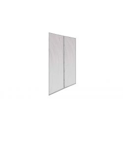Zanzariera Magnetica Porta XL 150x250 cm Grigio per Passaggi Frequenti