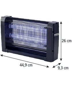I.R.S. Zanzariera Elettrica 20W Nera per Ambienti Fino a 80 m�
