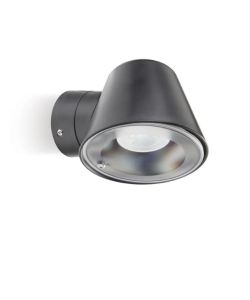 Sovil Applique GU10 Nero - Lampada da Parete Orientabile IP65 per Esterni