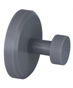Gancio a ventosa Stick&Lock grigio lucido 1 gancio
