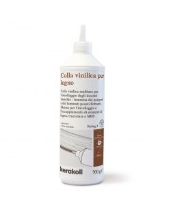 Kerakoll Colla Vinilica per Legno 500g - Adesivo Bianco per Parquet e Laminati