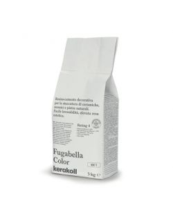 Kerakoll Fugabella Color Bianco KK 1 3kg - Stucco Ibrido Resina-Cemento - Grigio