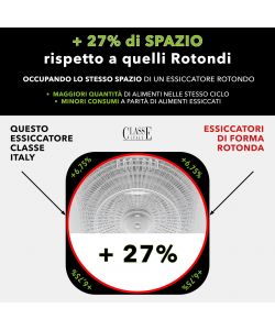 Essiccatore Verticale Dry V Vivo - Acciaio - 5 Cassetti