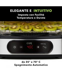 Essiccatore Verticale Dry V Vivo - Acciaio - 5 Cassetti