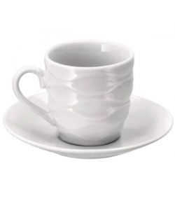 Tazza Caff� Porcellana Cerchi Pz 6 Ad