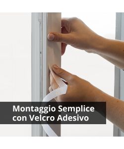 Innoliving Guarnizione Finestra Condizionatore Portatile Bianco 100x400 cm