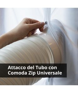 Innoliving Guarnizione Finestra Condizionatore Portatile Bianco 100x400 cm