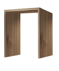 Savini Base Porta Lavatrice Asciugatrice Noce 91x79 cm Arredo Lavanderia