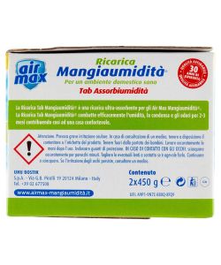 Air Max Assorbiumidità Ricariche Tab Fragranza Neutra - 2 x 450g