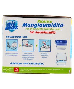 Air Max Assorbiumidità Ricariche Tab Fragranza Neutra - 2 x 450g