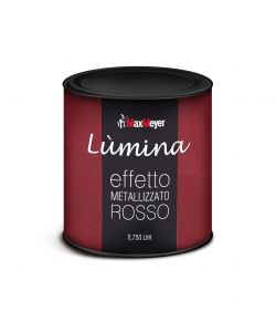 Smalto metallizzato Lumina Rosso 0,75 l