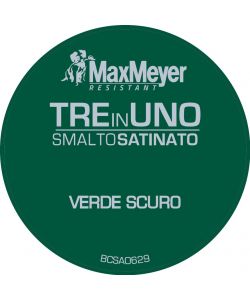 Smalto 3 in 1 Satinato Verde Scuro 0,5 l