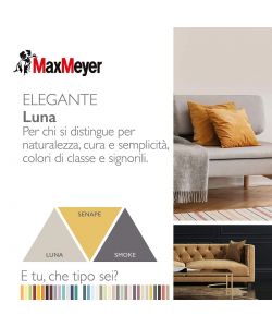 Max Meyer Idropittura Home Color Luna 2.5 L - Superlavabile e Resistente