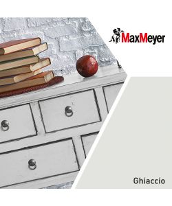 MaxMeyer Smalto Brillante all'acqua Poliuretanico Bianco Ghiaccio 0,125 l