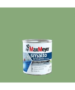 MaxMeyer Smalto Brillante all'acqua Poliuretanico Verde Cina 0,75 l