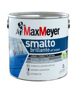 MaxMeyer Smalto Brillante all'acqua Poliuretanico Verde Scuro 2 l