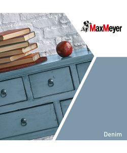 MaxMeyer Smalto Satinato all'acqua Poliuretanico Denim 0,125 l