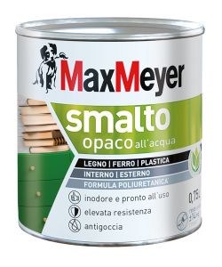 MaxMeyer Smalto Opaco all'acqua Poliuretanico Panna 0,75 l