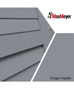 MaxMeyer Smalto a Solvente Brillante Grigio Medio R7040 0,750 l