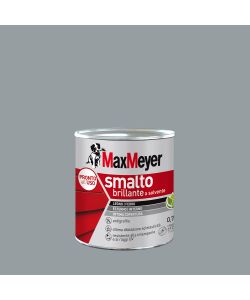 MaxMeyer Smalto a Solvente Brillante Grigio Medio R7040 0,750 l