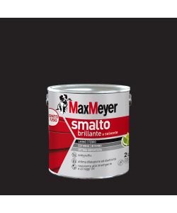 MaxMeyer Smalto a Solvente Brillante Nero R9005 2 l