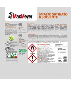 MaxMeyer Smalto Satinato Testa di Moro - 0,75 l