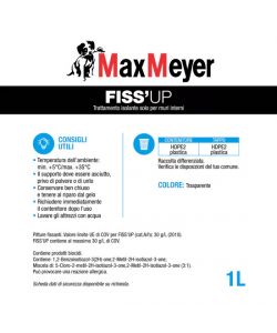 Max Meyer Fissativo Isolante Incolore 1L - Primer per Muri e Soffitti