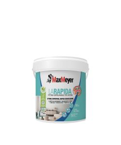 MaxMeyer Pittura superlavabile interna Bianco 4 L - Alta copertura e rapida essiccazione
