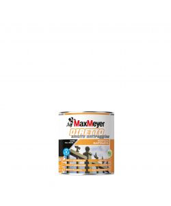 MaxMeyer Smalto Antiruggine Satinato Nero 0,75L per Interni ed Esterni