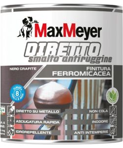 MaxMeyer Smalto Antiruggine Ferromicaceo Bronzo 0.75L - Asciugatura Rapida